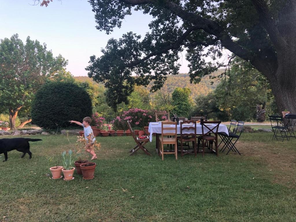 Bed and Breakfast Ferme Le Pavillon Bargemon Екстер'єр фото